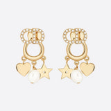18k Dior Clair D Lune Earrings