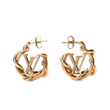 18K Louis Garden Louise Hoop Earrings