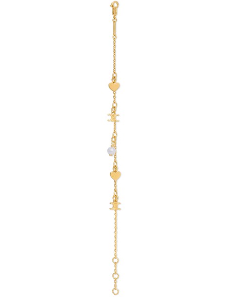 18K CE Coeur Pearl Bracelet