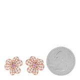 18K Frivole Pink Sapphire Earrings