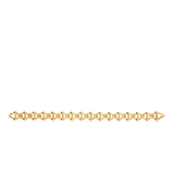 18K Louis Volt Curb Chain Large Bracelet