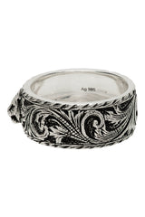 GG Feline Head Ring