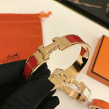18K Clic H Red Bracelet