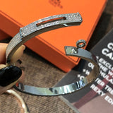 18K White Gold Kelly Diamonds H Bracelet