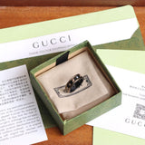 18K GG Icon With Gemstones Corundum Ring