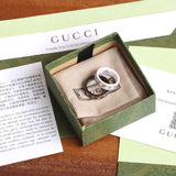 18K GG Icon With Gemstones Corundum Ring