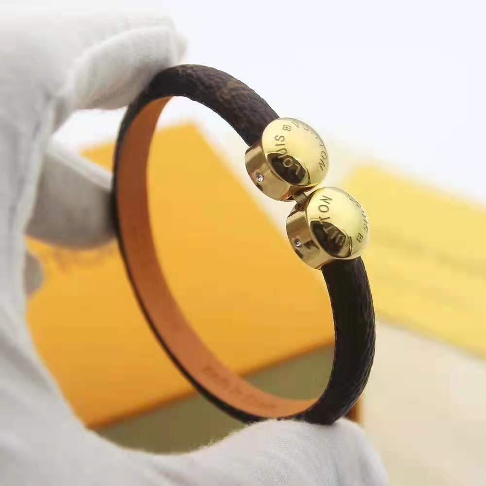 18K Louis Historic Mini Monogram Bracelet