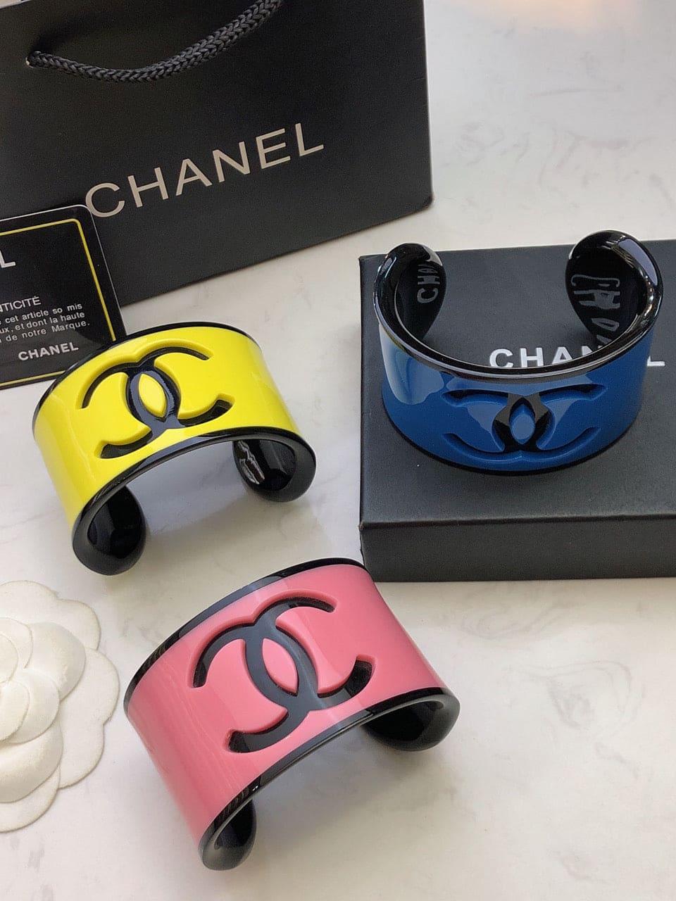 18K CC Blue Bracelet