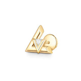 18K Louis Volt One Earrings