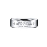 18K T Narrow Ring