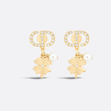 18K Petit CD Lucky Charms Earrings
