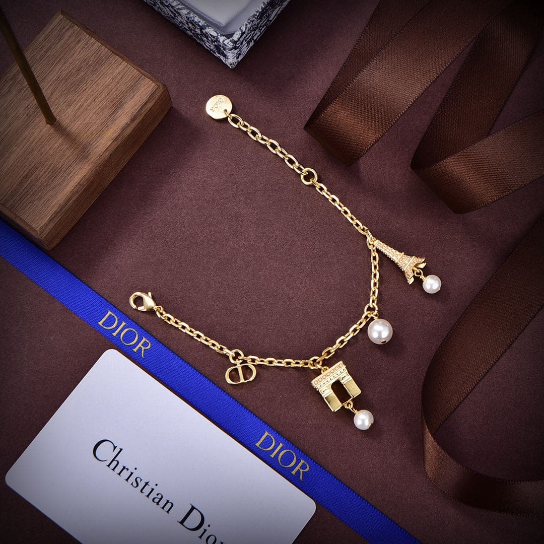 18K CD Plan De Paris Bracelet