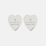 18k GUCCI Heart Earrings