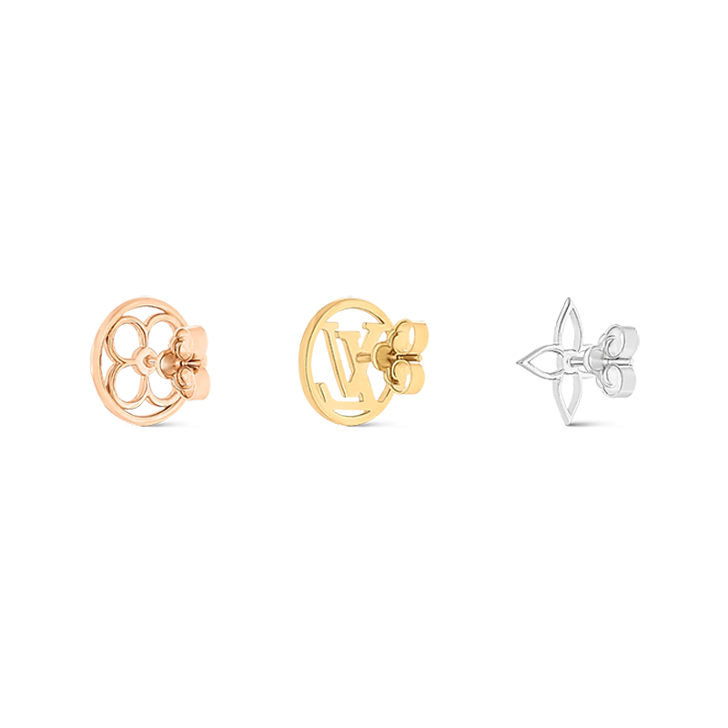 18K Louis Lace Earrings