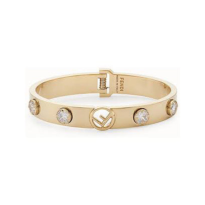 18K F Is Crystals Bracelet