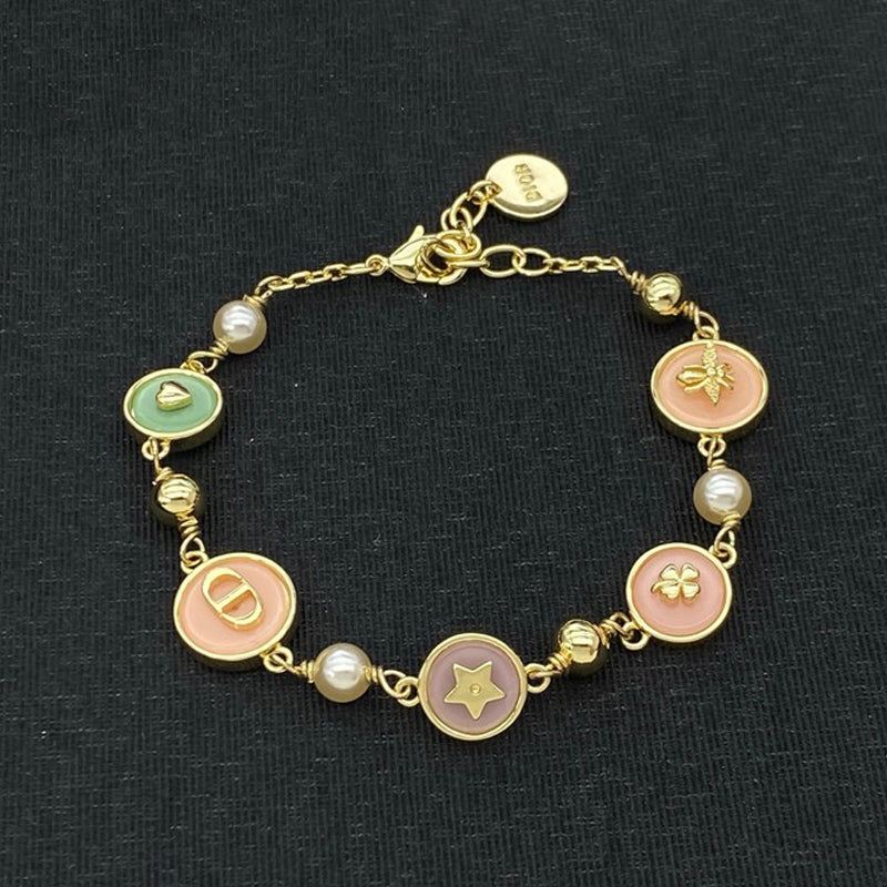18K CD Color Pearl Bracelet