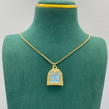18K Louis Dress Gold Necklace