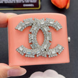 18K CC Pearl Diamond Pink Cuff Bracelet