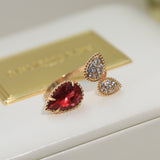 18K Serpent Boh¡§¡§me Diamonds Ring