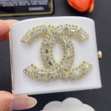 18K CC Pearl Diamond White Cuff Bracelet