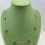18K CC Gold Necklace