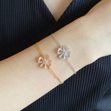 18K Fiorever Central Diamond Bracelet