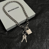 18K BB Vintage Chain Necklace