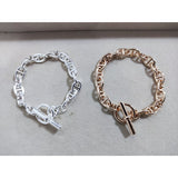18K Her Cha?ne D'ancre Encha?n¡§|e Bracelet