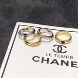 18K CC Coco Ring