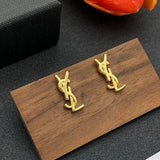 18K Saint Gold Earrings
