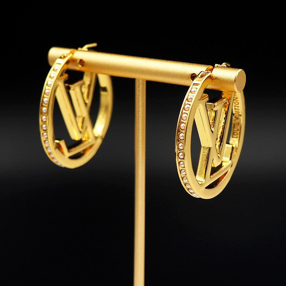 18K Louis Louise Pearls Earrings