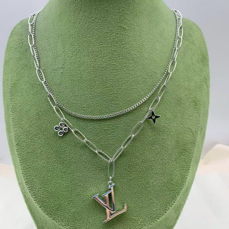 18K Louis Blossom Chain Necklace