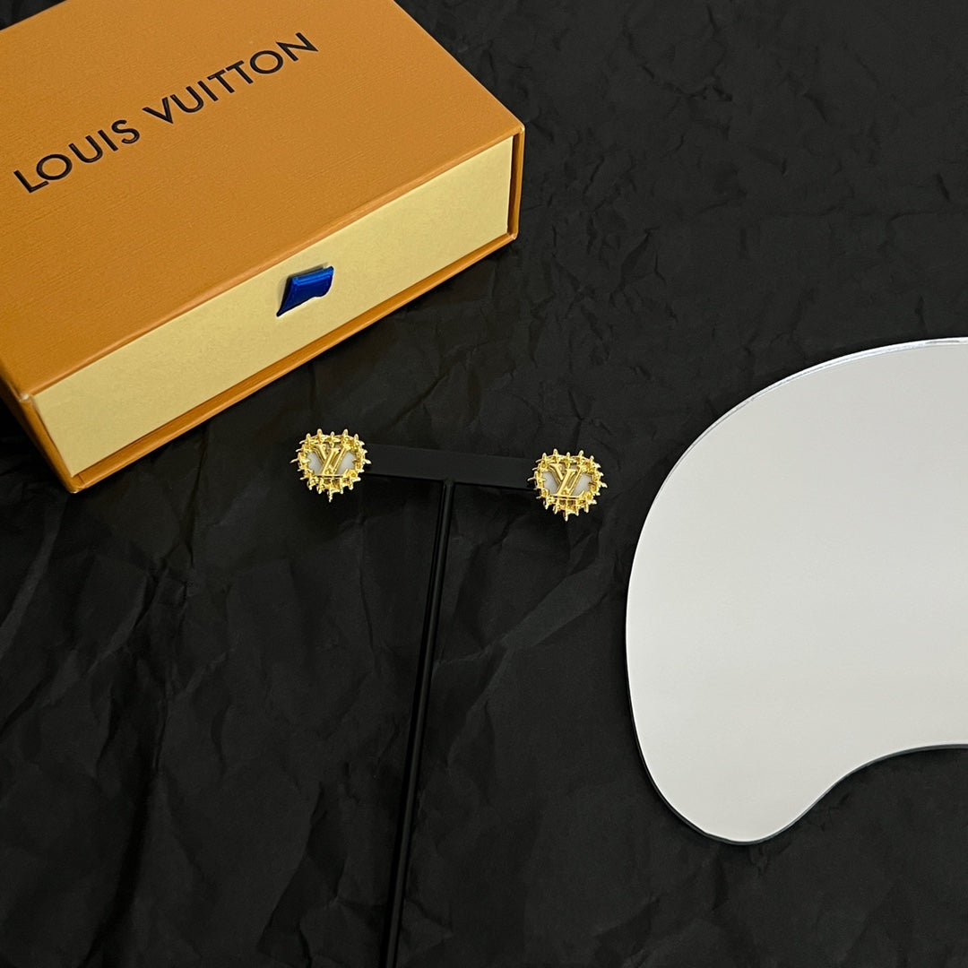 18K Louis Vintage Earrings