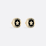18K CD Night Code Earrings