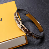 18K Louis Vintage  Leather Bracelet