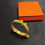 18K Clic H Gold Chain Bracelet