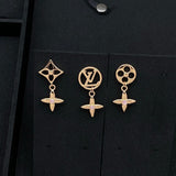 18K Louis Blossom Gold Earrings