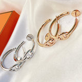 18K Chaine D'Ancre H Earrings