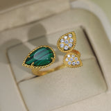 18K Serpent Boh¡§¡§me Diamonds Ring