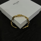 18K CE Triomphe Open Bracelet