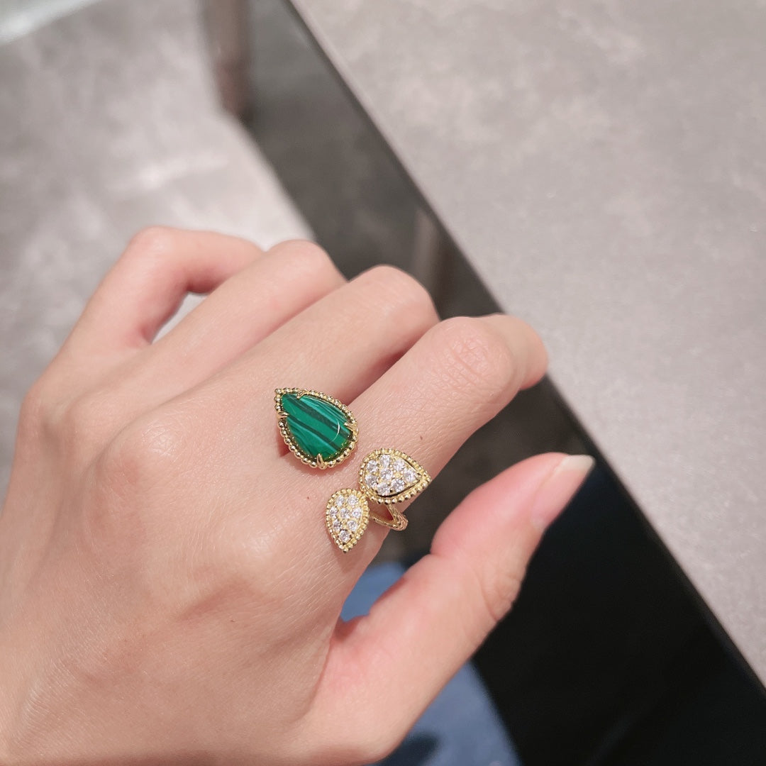 18K Serpent Boh¡§¡§me Diamonds Ring