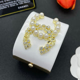 18K CC Pearl & Diamond White Cuff Bracelet
