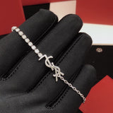 18K Saint Diamond Chain Bracelet