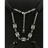 18K CC Gold Diamond Necklace