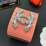 18K CC Pearl Diamond Pink Cuff Bracelet