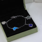 18K Sweet Alhambra Four Motifs Bracelet