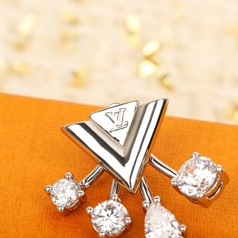 18K Louis Diamomd Earrings