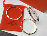 18K Collier De Chien Diamond H Bracelet
