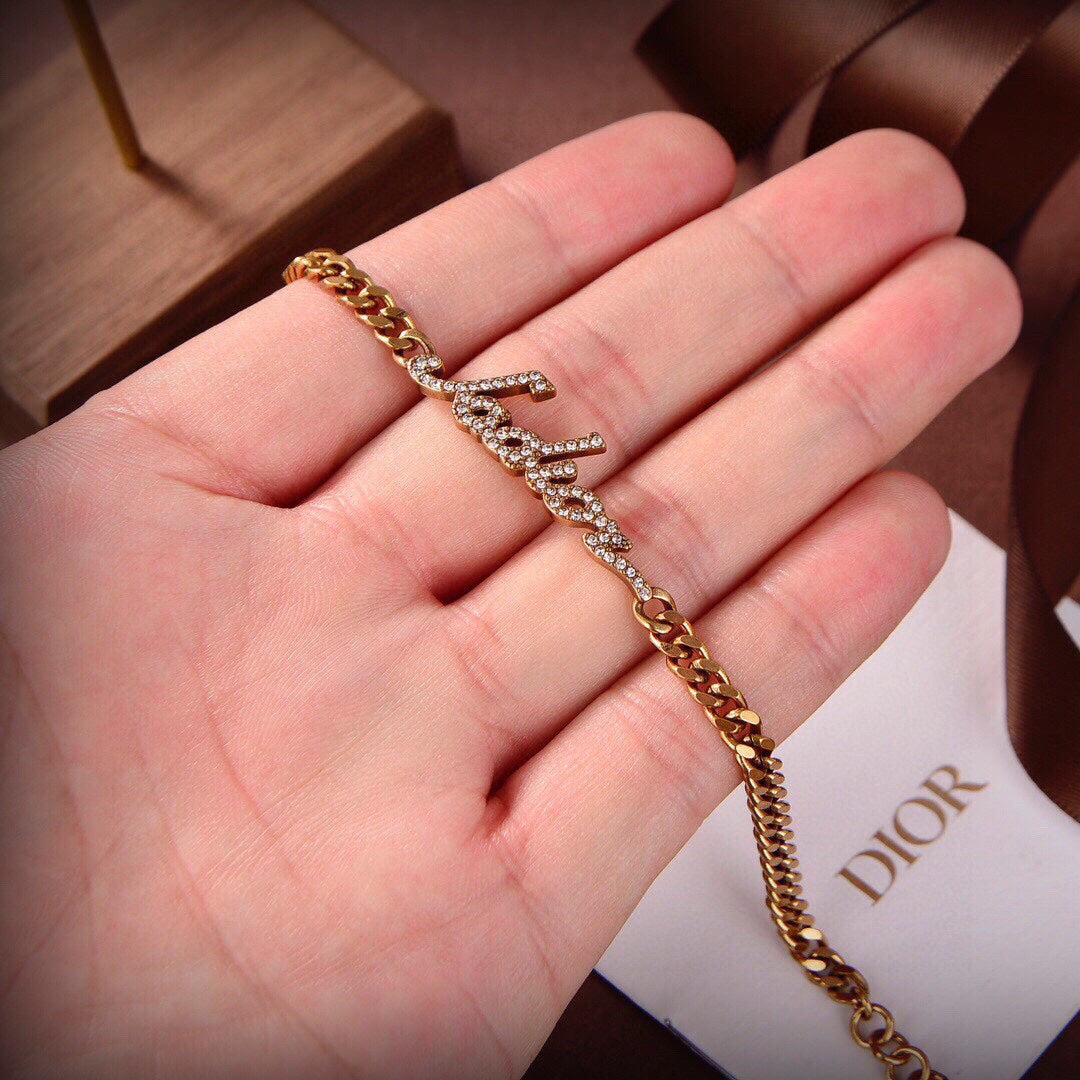 18K CD J'adior Diamonds Bracelet