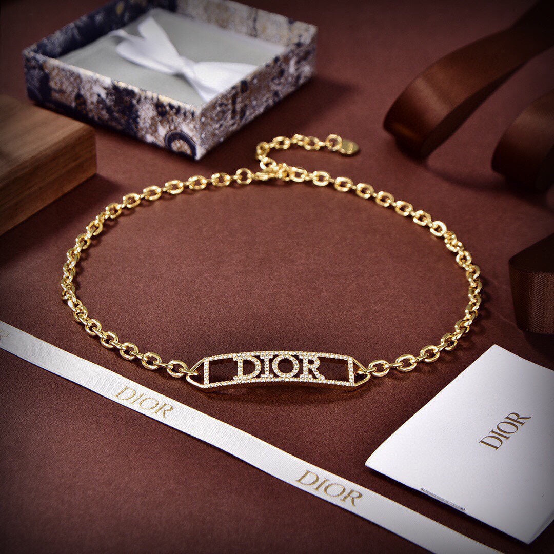 18K CD Revolution Choker Necklace